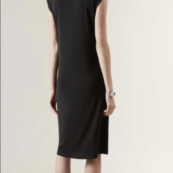 Hobbs London Black Ruched Chelsea Dress - Picture 7 of 9